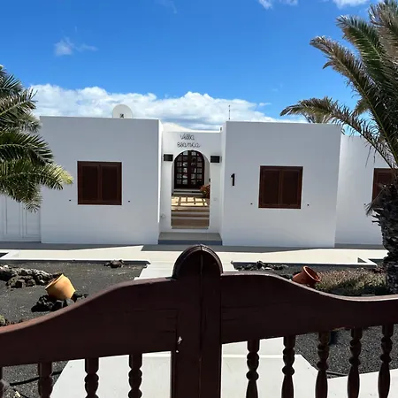 Villa Blanca Nudist Exclusive Charco del Palo Exterior photo